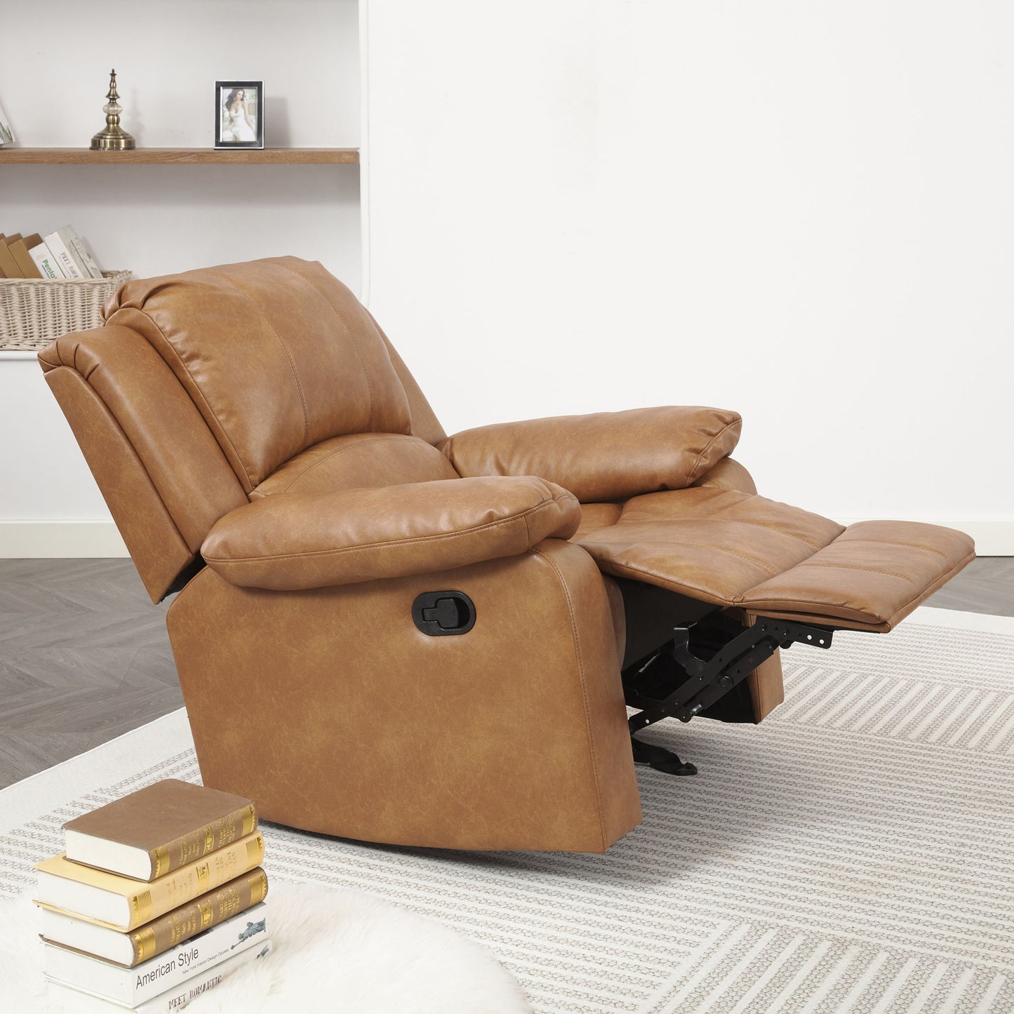 Charlotte - Glider Recliner - Brown