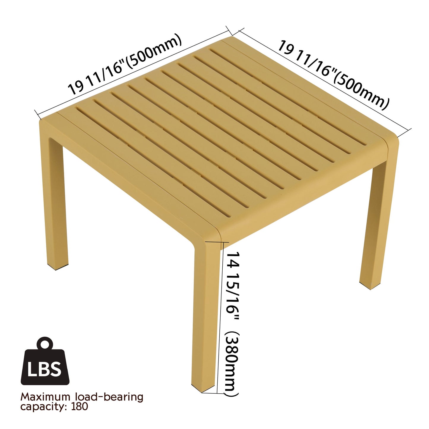 3 Piece Indoor / Outdoor Leisure Table And Chair Set