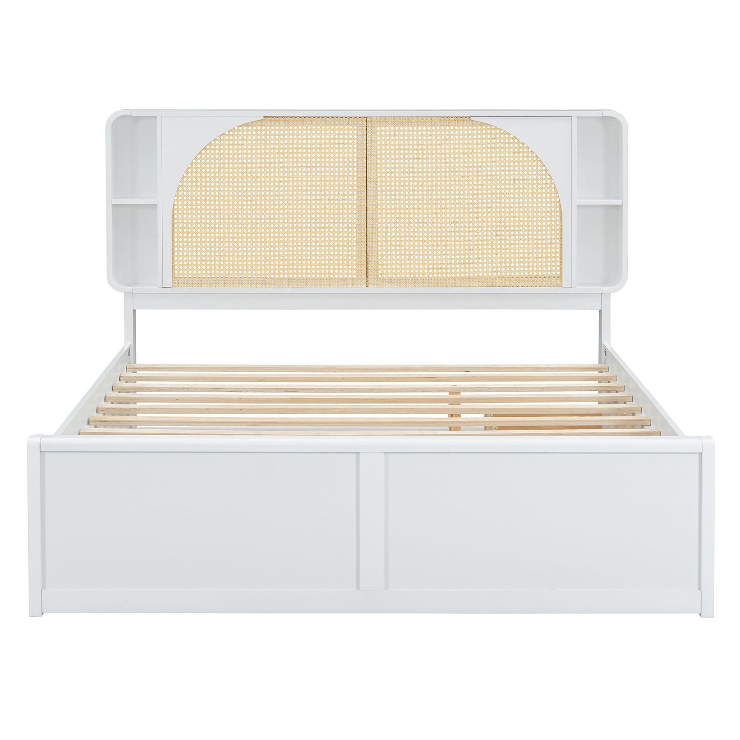 Headboard Bed With 2 Drawers And Trundle