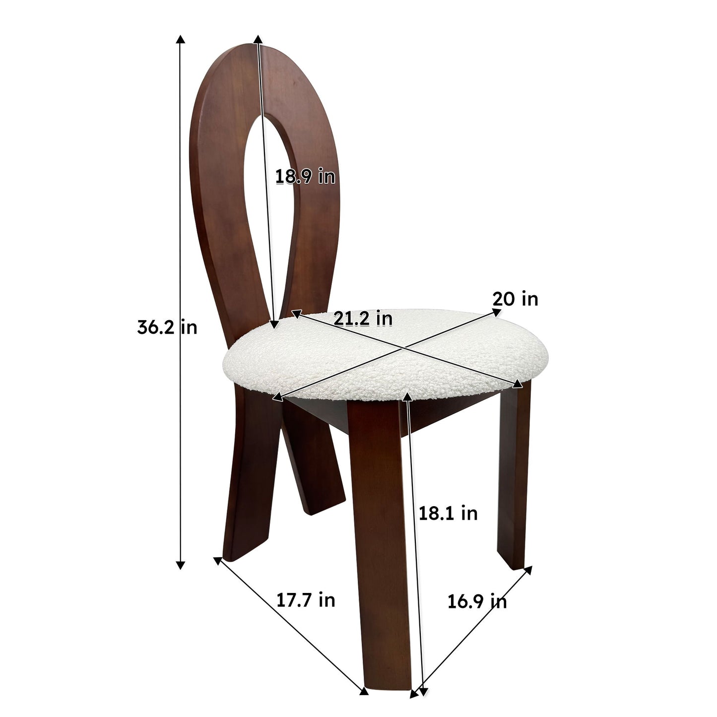 Key Design Dining Chairs (Set of 2)