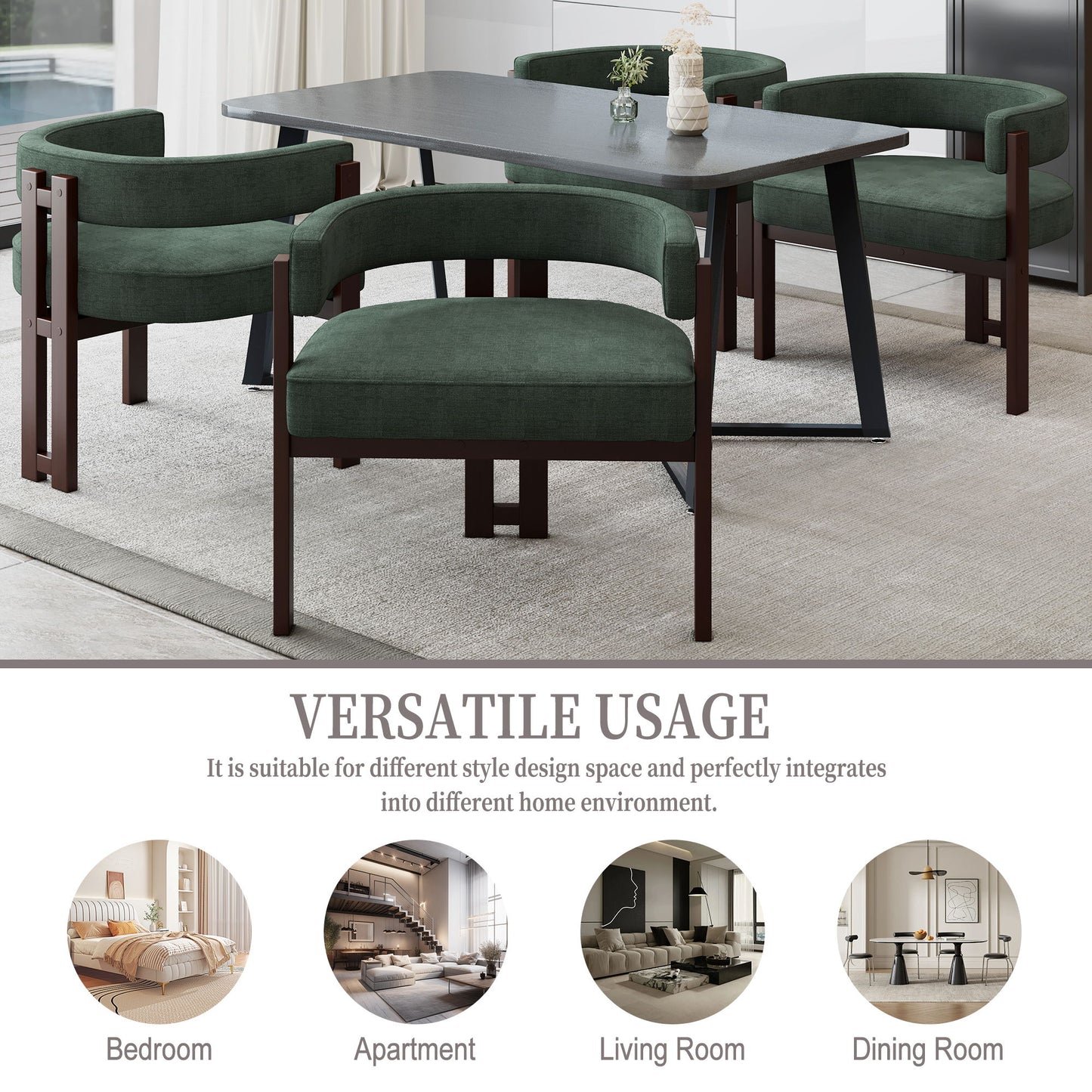 Modern Accent Teddy Upholstered Armchair