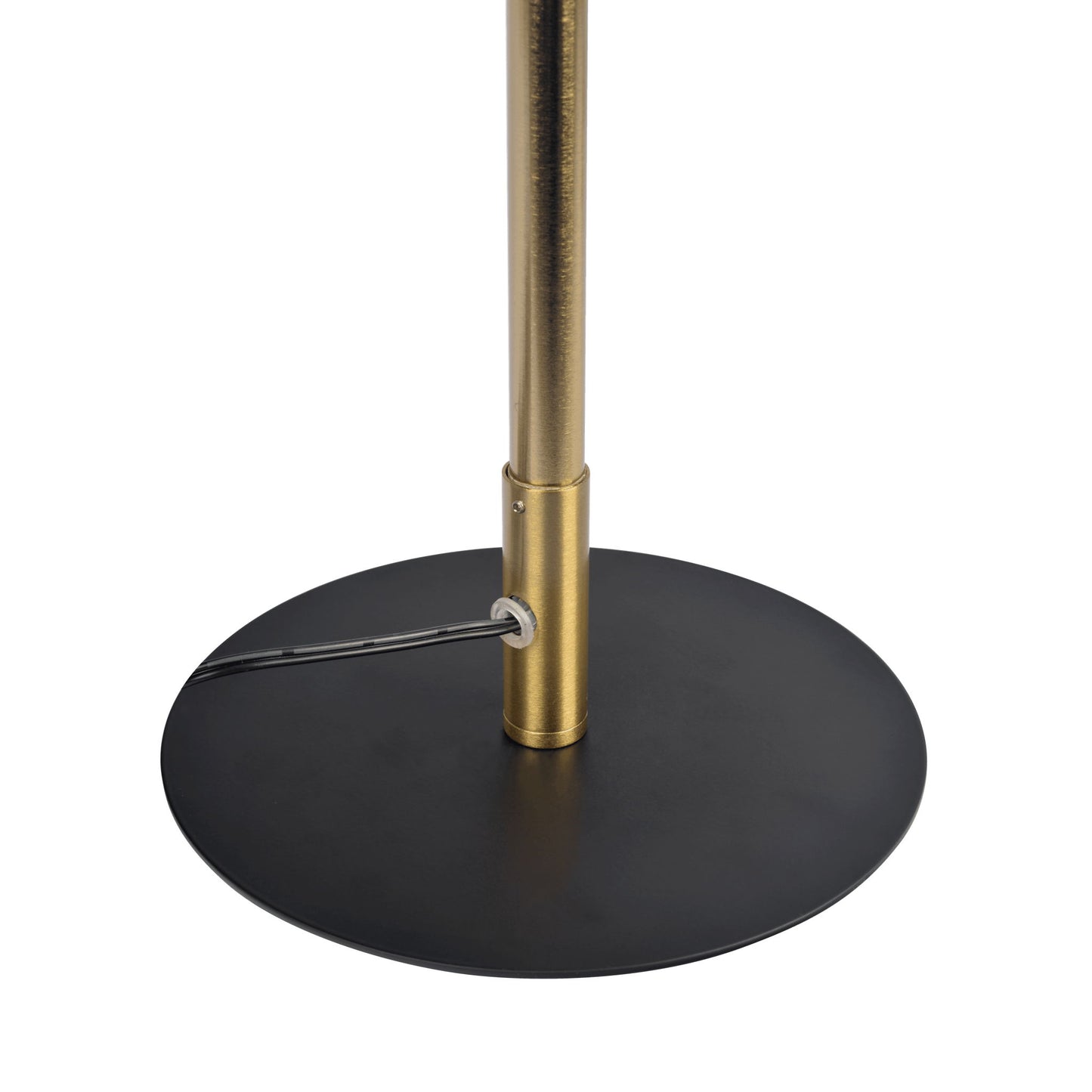 Dimond - LED Table Lamp With On / Off Switch Round Base - Black / Gold