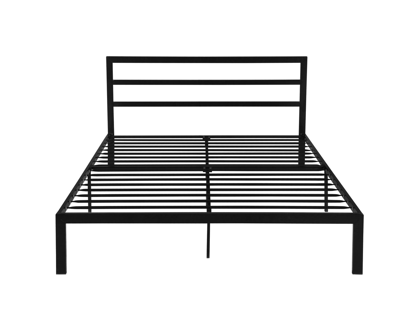 Metal Bed Frame With Headboard