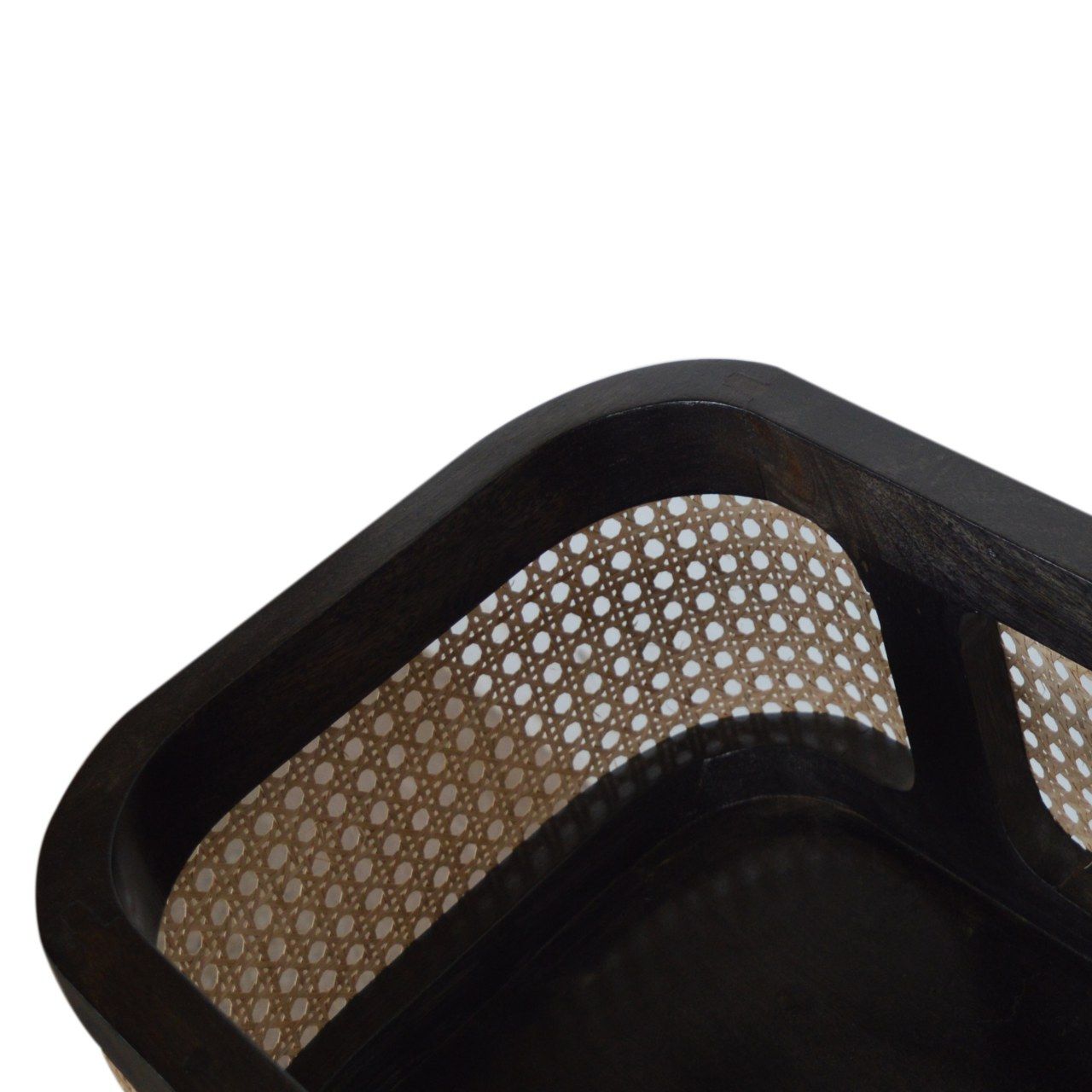 Larissa - Tray Table - Beige / Black