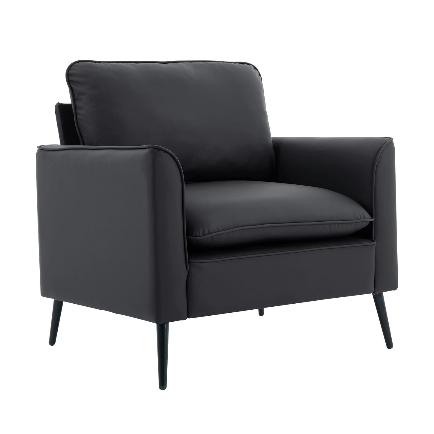 Nordic Retro Light Luxury Upholstered Sofa Chair