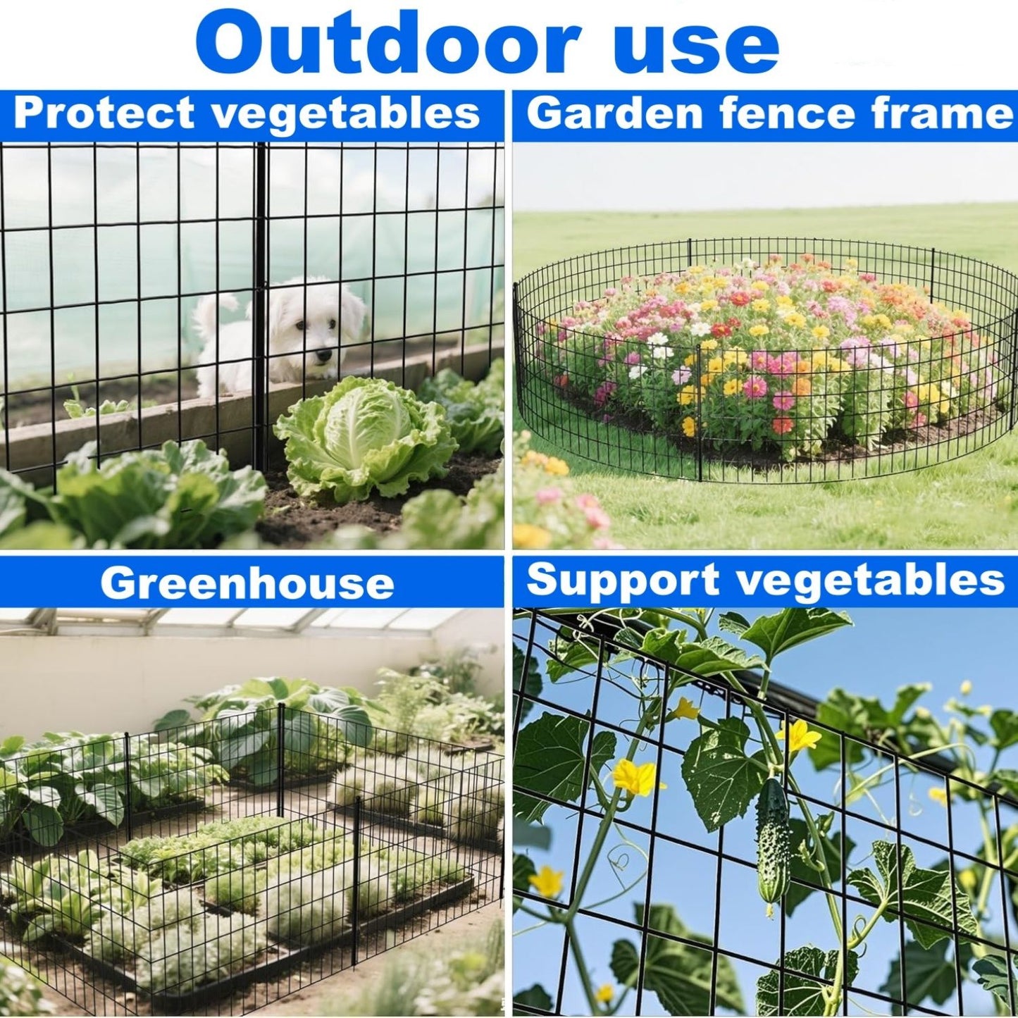 Vinyl-Coated Metal Mesh Welded Wire Fence For Poultry Cage Protection