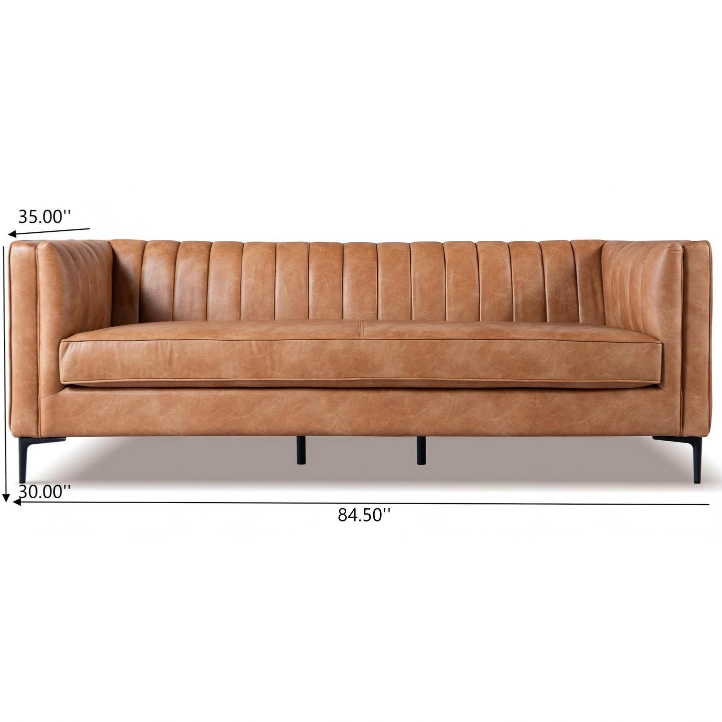 Angelina - Channel Tufted Sofa
