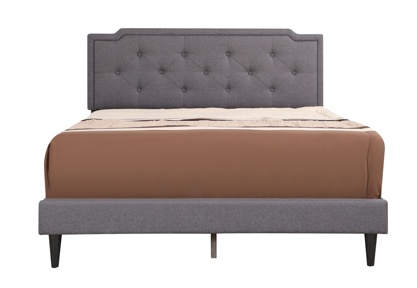 Button Tufted Bed Charming For Cozy Spaces