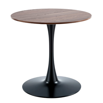 Mid-Century Tulip Table With Round Top, Pedestal Base