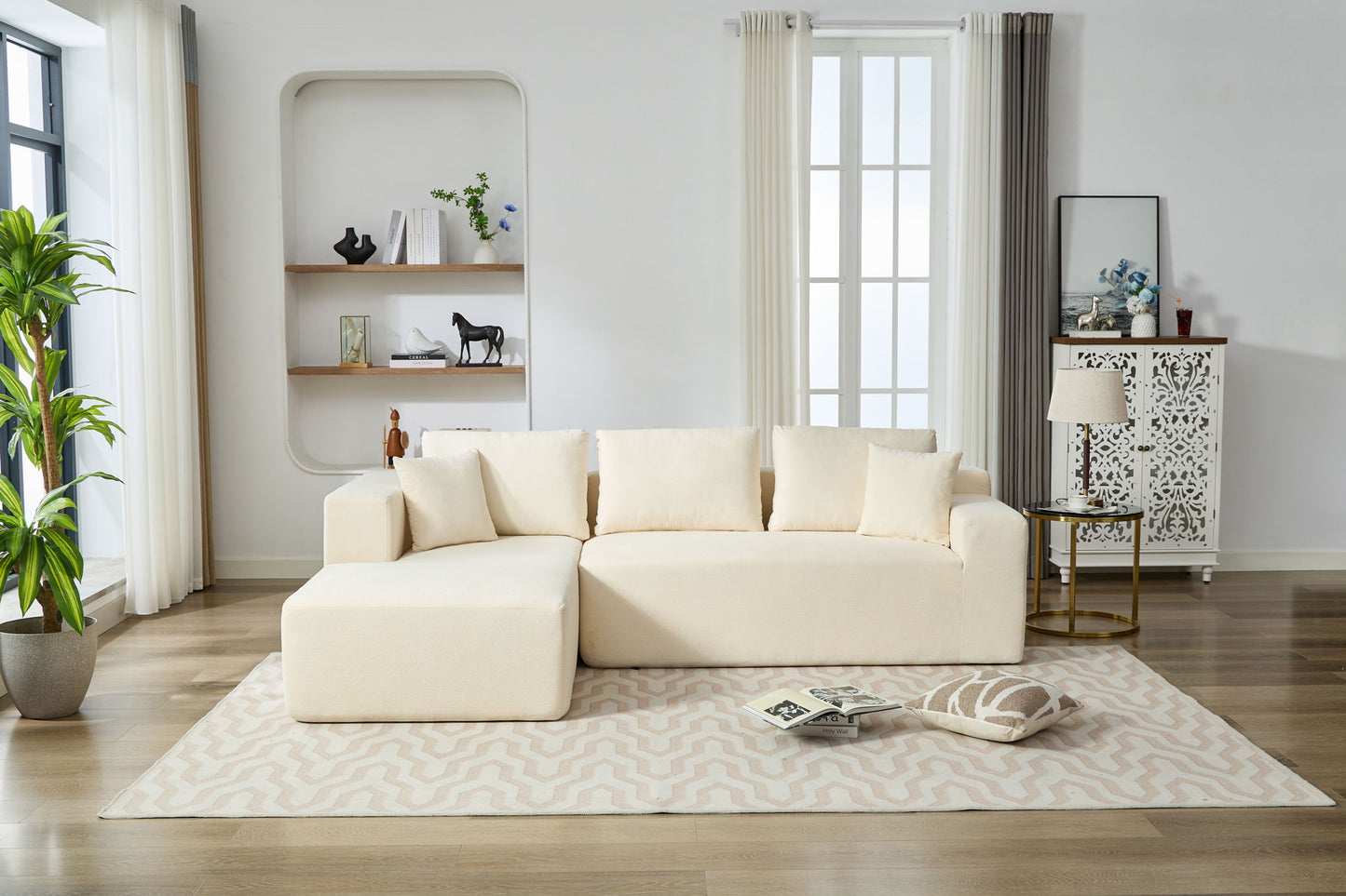 Compressible Sofa - Beige