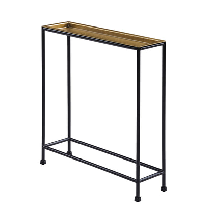 Trenton - Accent Side Table - Antique Bronze