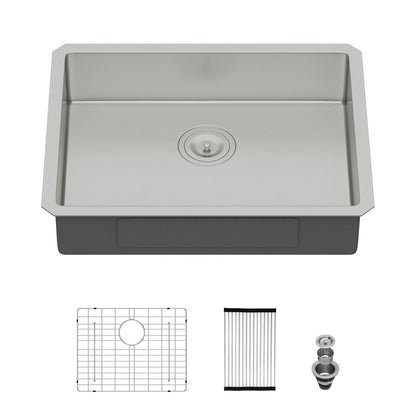 Undermount Sink, Low Depth Single Bowl