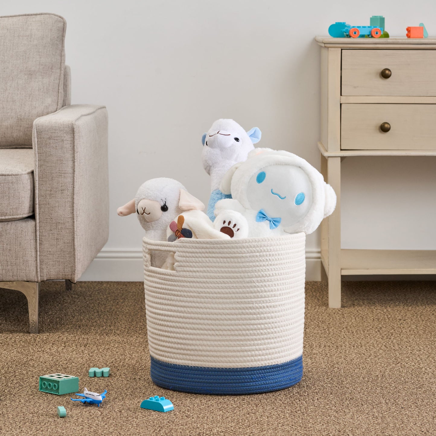 Gregory - Cotton Round Storage Basket
