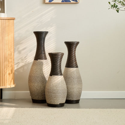Designer Floor Vases, Large Vases For Home Decor Flooring (Set of 3)