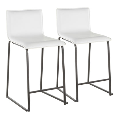 Mara - Upholstered Contemporary Counter Stool (Set of 2)