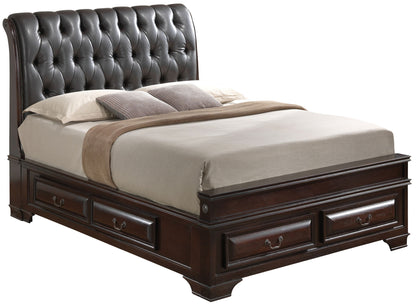 LaVita - Storage Bed Elegant Transitional