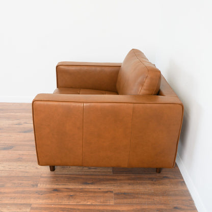 Catherine - Lounge Chair - Brown / Tan