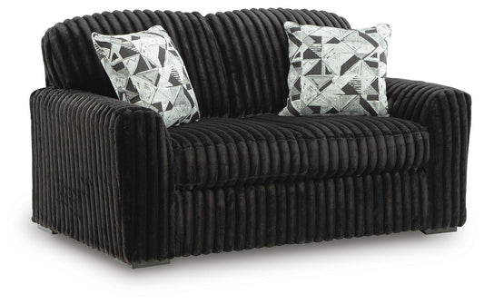 Midnight-Madness - Onyx - Loveseat
