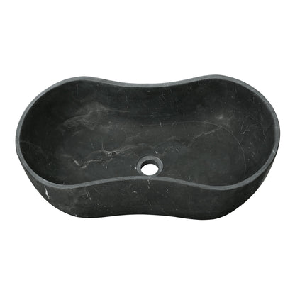 Bathroom Vessel Sink With Wavy Design