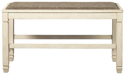 Bolanburg - DBL Counter UPH Bench  - Beige