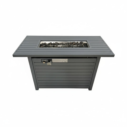 Propane Outdoor Fire Pit Table With Lid Versatile Fuel Options