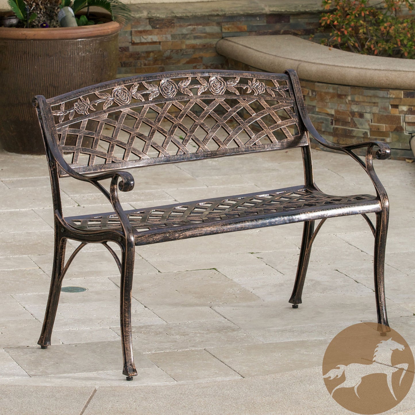 Tahoe - Cast Bench - Copper