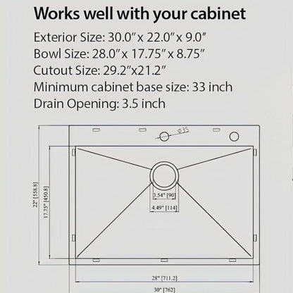 Topmount Stainless Steel Kitchen Sink