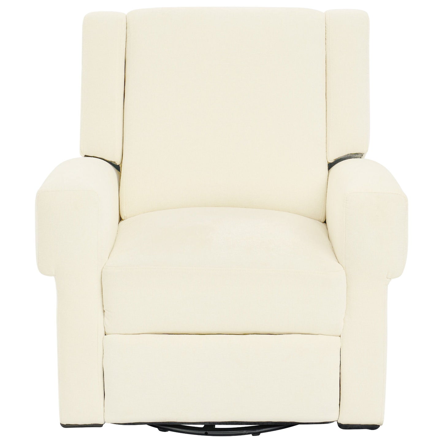 Manual Recliner Chair With Swivel Rocker Function, Dual Recline Angles