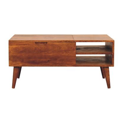 Handle Coffee Table - Chestnut