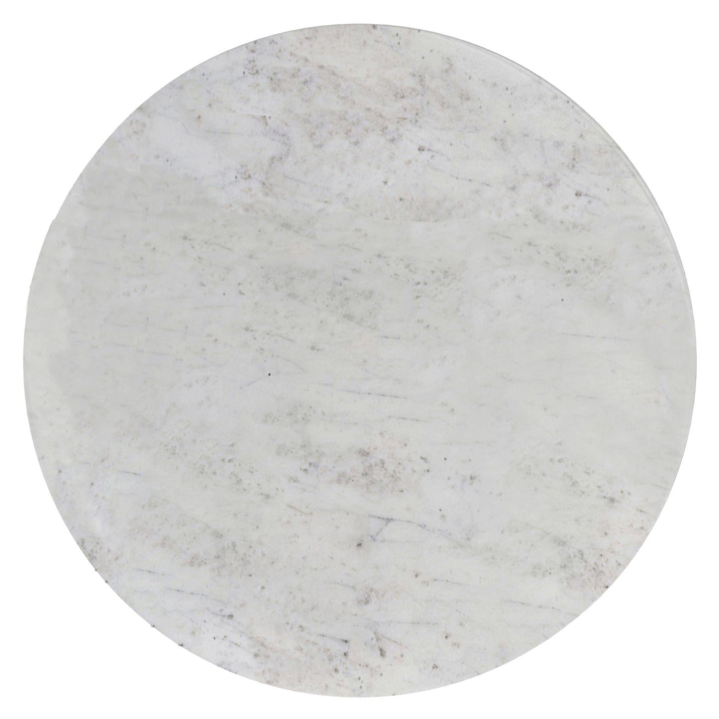 Raquel - Side Table - Antique Brass / White