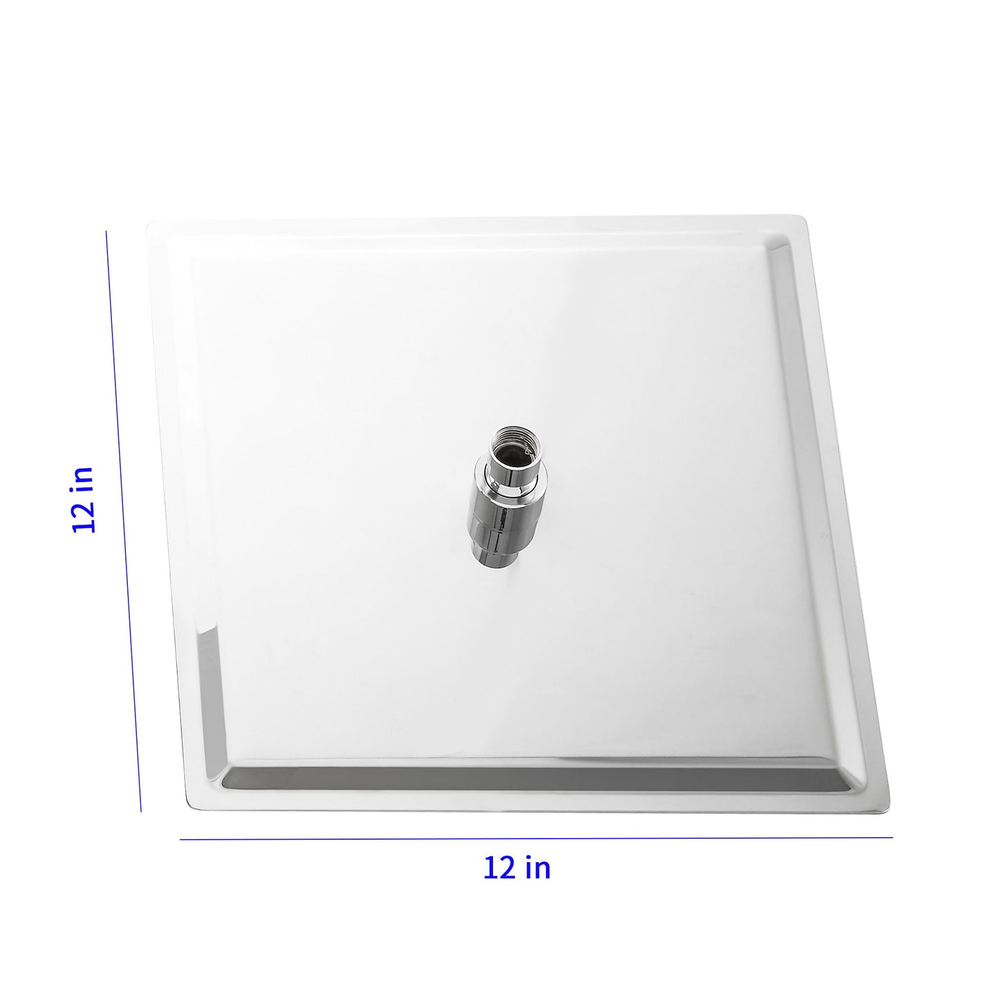 Ultra Thin Square Rainfall Shower Head Stainless Steel, Wall Or Ceiling Mount