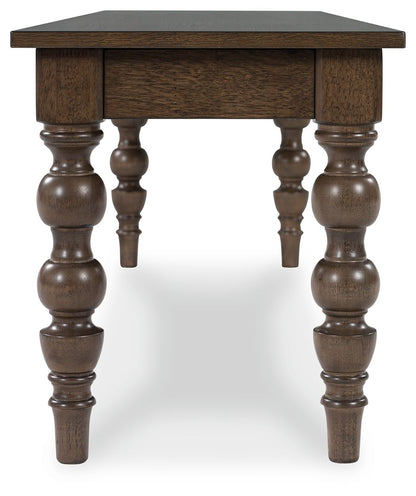 Veramond - Dark Brown - Large Dining Room Bench