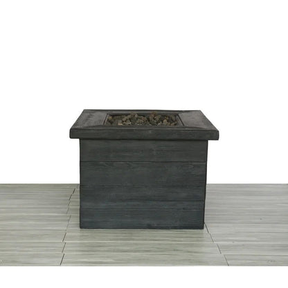 Fibre Reinforced Propane / Natural Gas Fire Pit Table - Charcoal