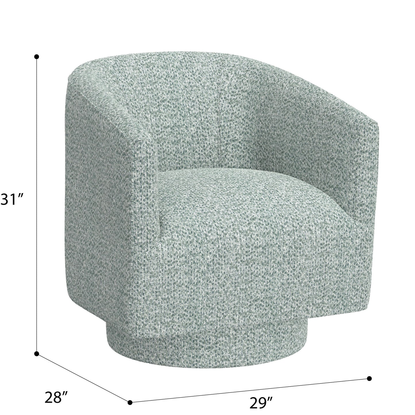 Accent Chair With Swivel Function