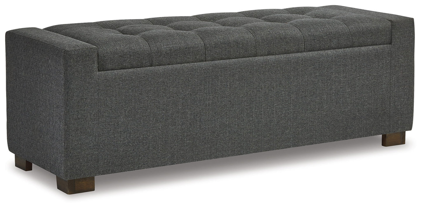 Cortwell - Storage Bench - Gray