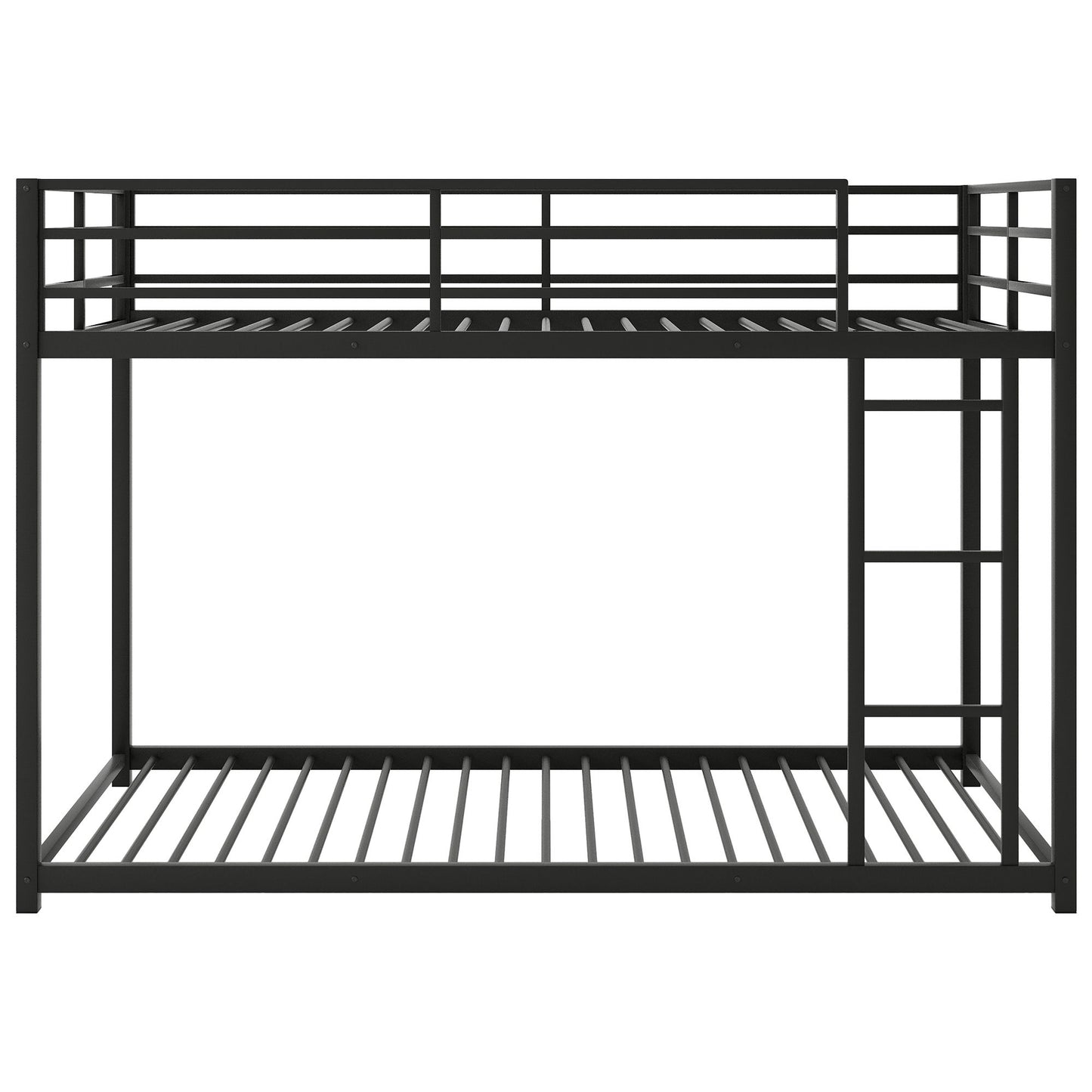 Metal Bunk Bed, Low Bunk Bed With Ladder