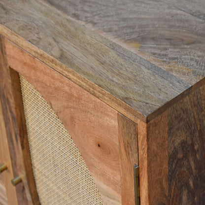 Close Knit Leaf Cabinet - Oak