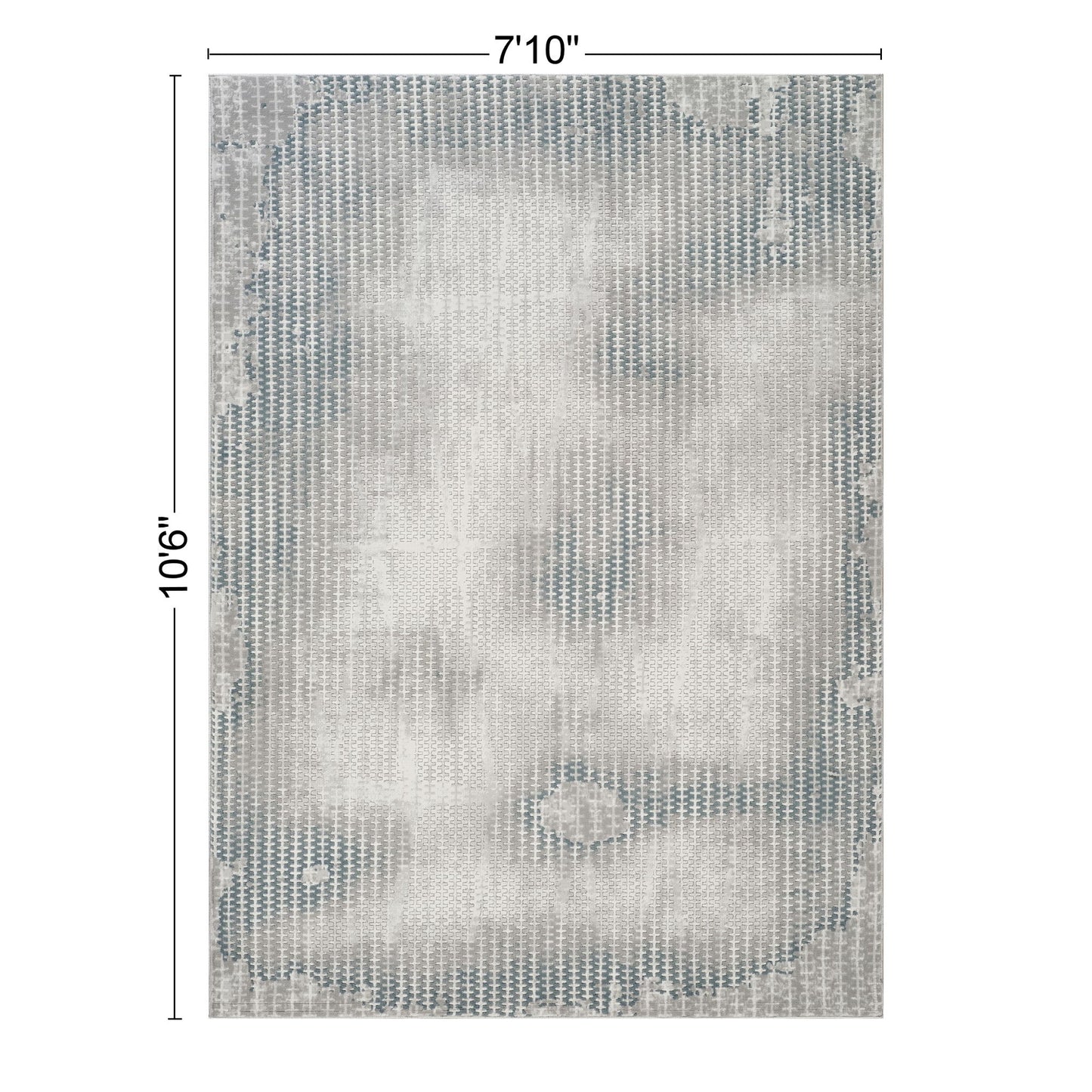 Geometrix - Contemporary Area Rug With 3D Effect