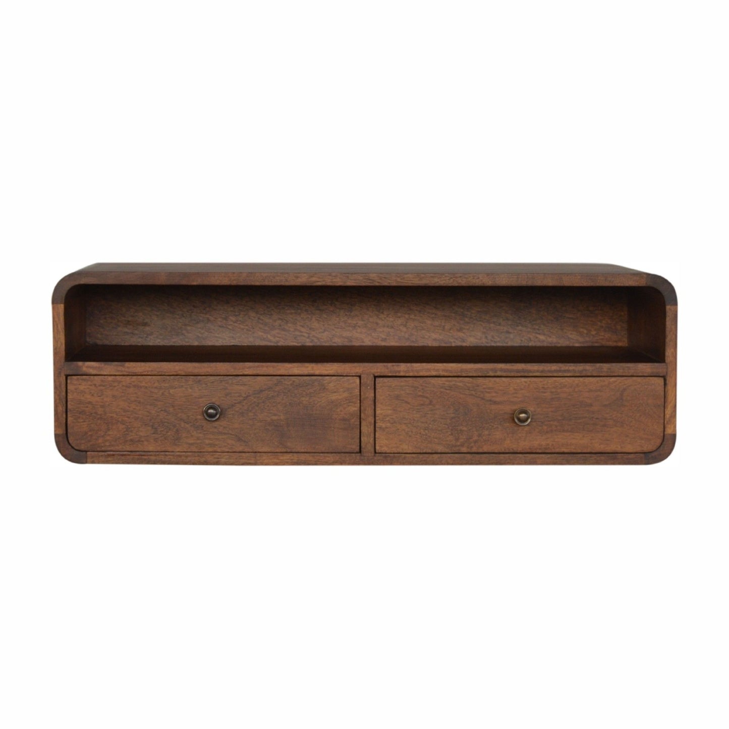 Floating Open Console - Chestnut