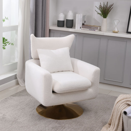 Classic Mid-Century 360 Degree Swivel Accent Chair