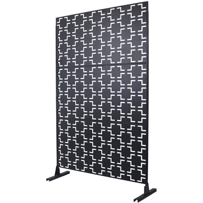 Outdoor & Indoor Metal Privacy Freestanding Decorative Screen