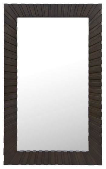 Advin - Dark Brown - Accent Mirror