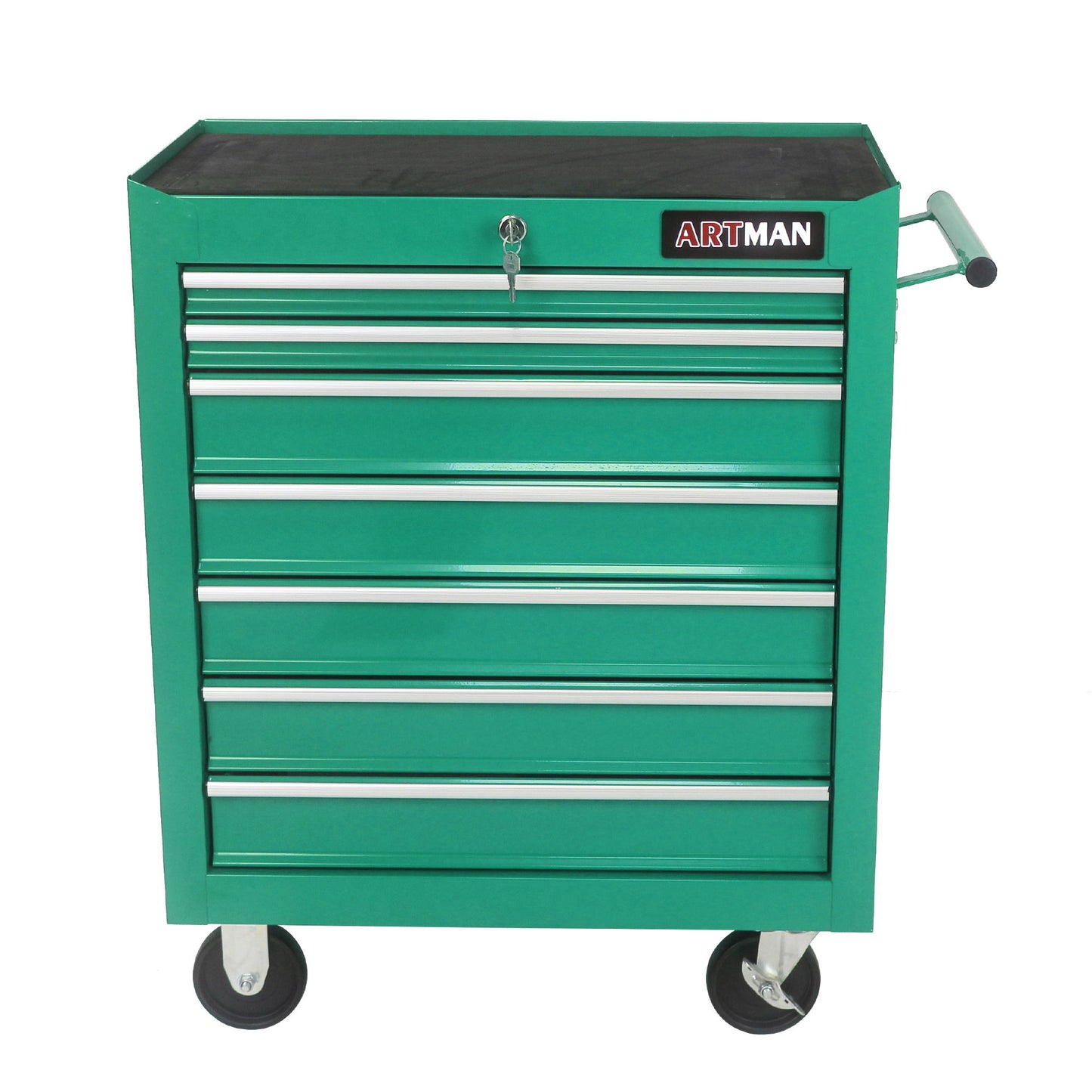 7 Drawers Multifunctional Tool Cart With Swivel Wheels