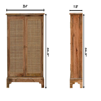 Close Knit Lounge Cabinet - Oak