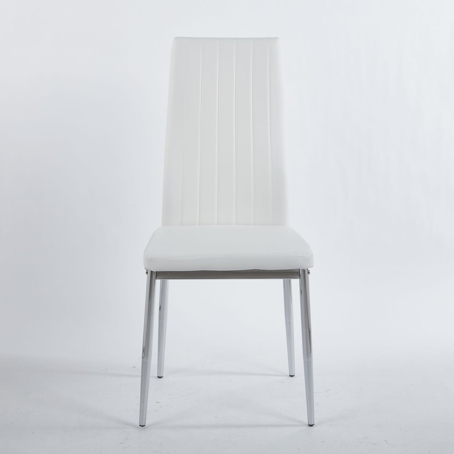 Chrome Leg Dining Chair (Set of 4)