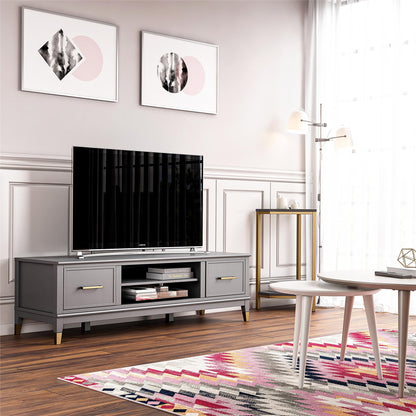 Westerleigh - TV Stand - Dark Gray