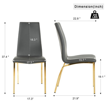 Modern Upholstered Dining Chair (Set of 4)
