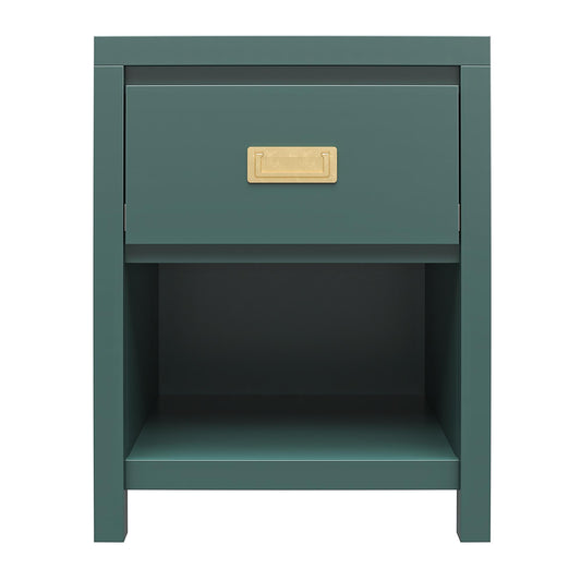 Haven - 1 Drawer Nightstand - Green
