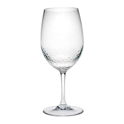 Tritan Hammer - Leadingware Plastic Wine Glasses (Set of 4), Unbreakable, Bpa Free, 20Oz - Clear