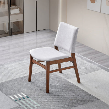 Gusto - Dining Chair (Set of 2) - Brown / Light Gray